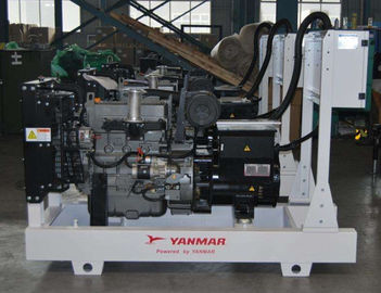 Одобренная электростанция ИСО9001 генератора 40ква Янмар ручного автоматического контроля дизельная