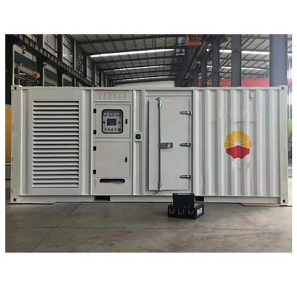 Генератор 1MW 1250kva звукоизоляционный Perkins дизельный Containerized с двигателем 4008TAG2A