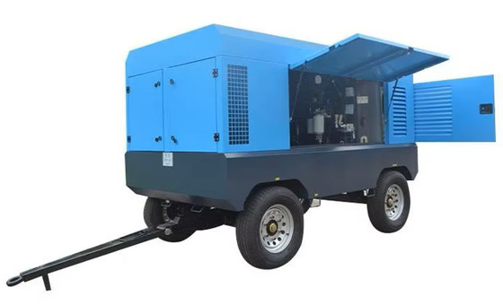 Ingersoll Rand 550cfm 350cfm 12-барный дизельный двигатель портативный воздушный компрессор для сверла
