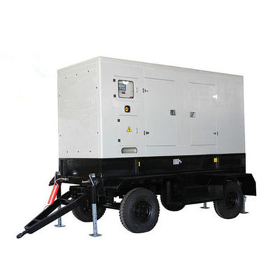 Вагонетка 100kva 150kva дизельного генератора Cummins 6BT5.9G2 Genset молчаливая Towable